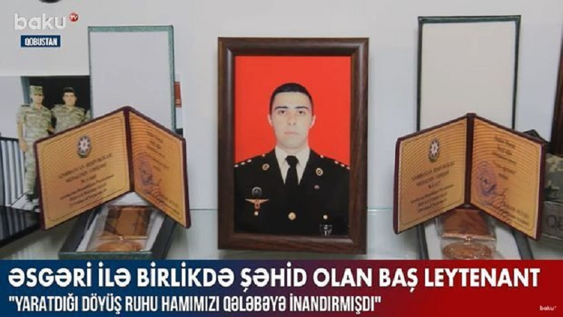 Участвовал в боях плечом к плечу с солдатами: ставший шехидом старший лейтенант Мурад Ибадов - ВИДЕО