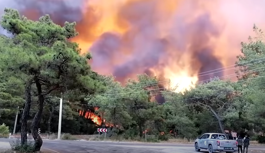 Для тушения лесных пожаров в Турции Азербайджан отправит вертолет