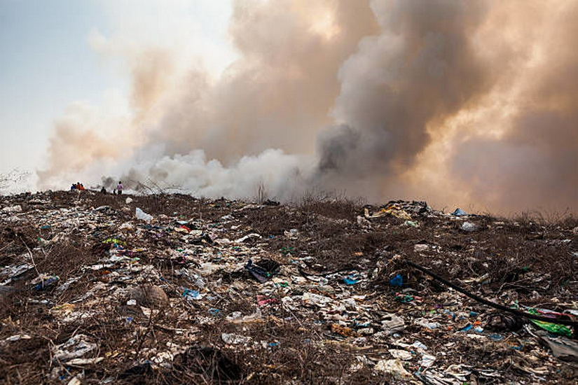 Полигон бытовых отходов превратился в большую проблему для жителей Сумгайыта - ФОТО