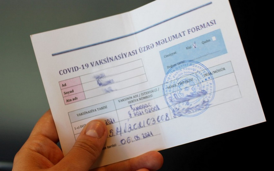 Тайяр Эйвазов: Лица с липовыми ковид-паспортами - источники серьезной опасности
