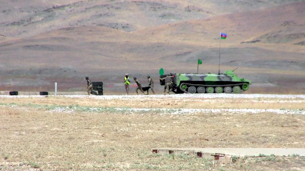 Азербайджанские артиллеристы заняли третье место на конкурсе в Казахстане - ФОТО/ВИДЕО