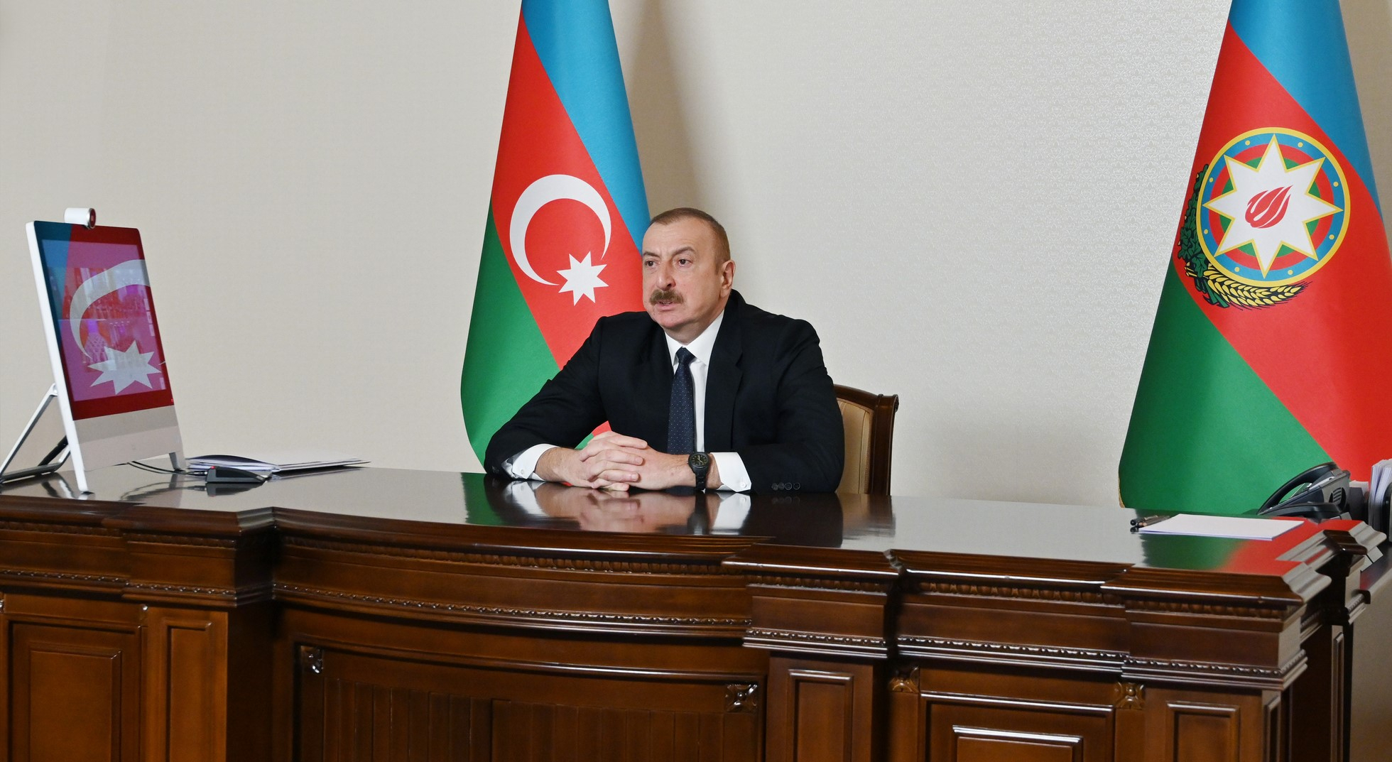 Президент Ильхам Алиев принял в видеоформате новоназначенных глав ИВ - ВИДЕО