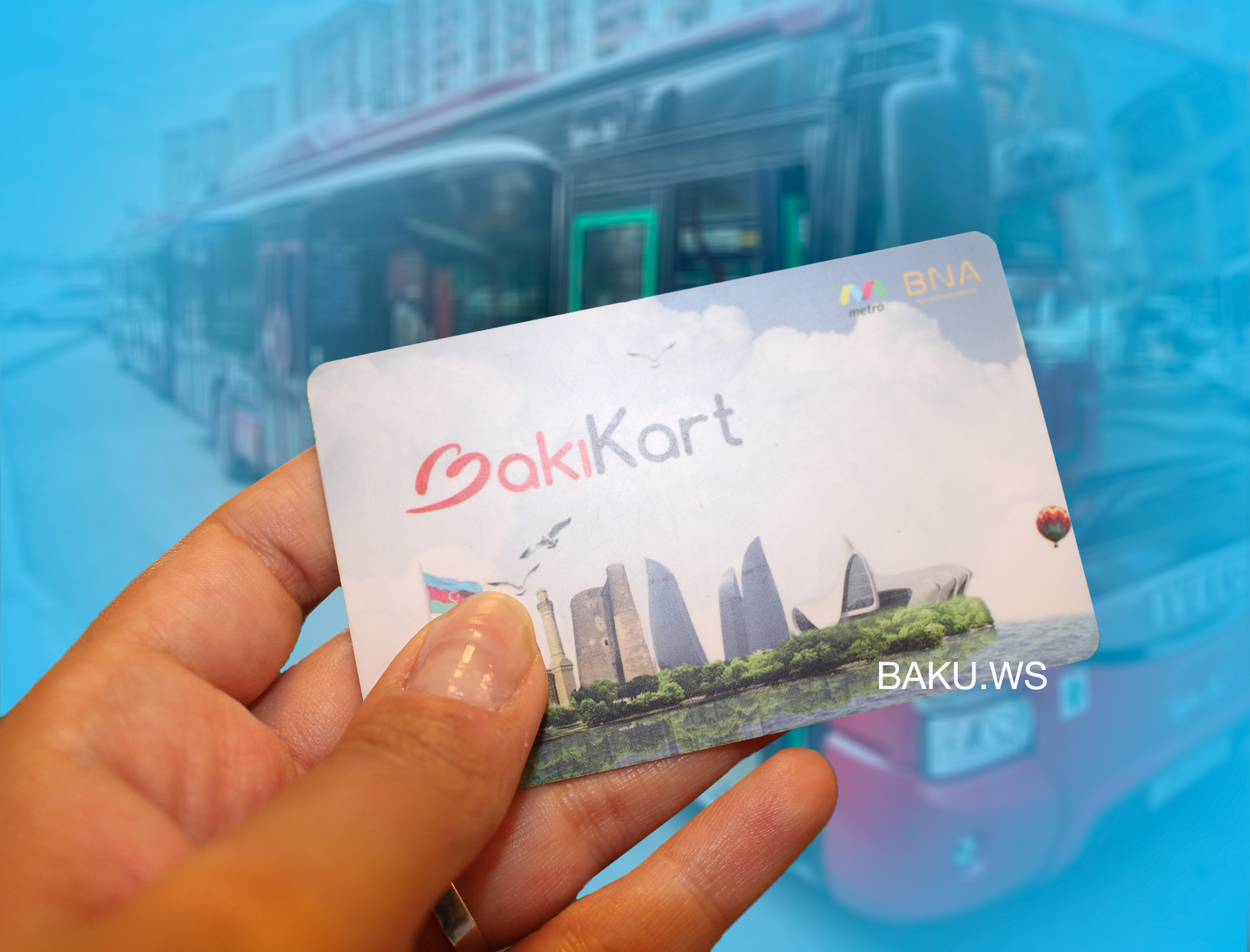 Баланс проездных BakıKart теперь можно пополнить онлайн - ВИДЕО