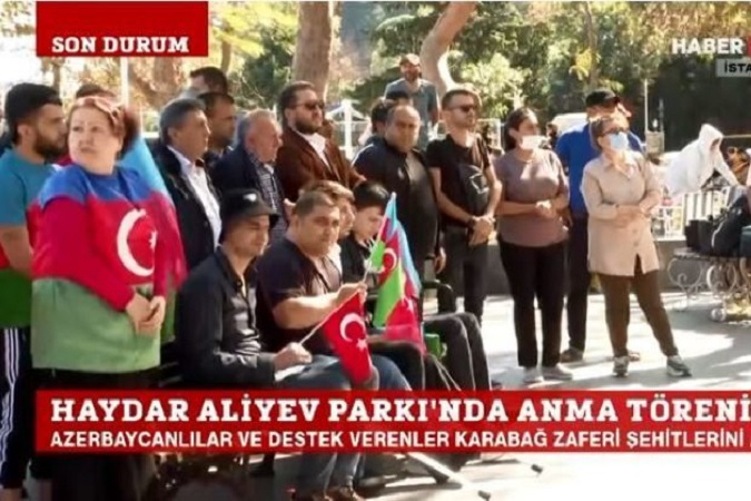 В Турции почтили память шехидов Азербайджана - ВИДЕО