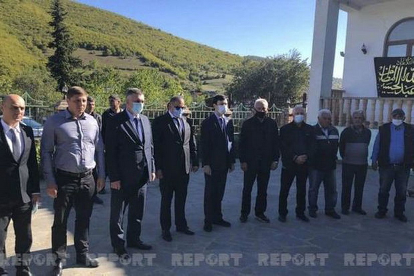 В Грузии почтена память шехидов Карабахской войны - ФОТО