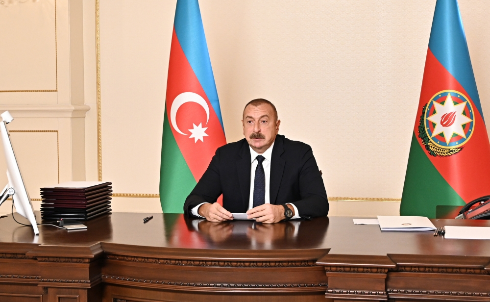 Ильхам Алиев выступил на заседании Совета глав государств СНГ - ОБНОВЛЕНО + ФОТО