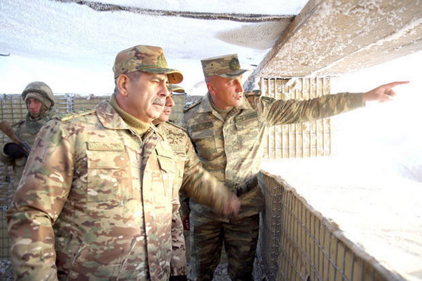 Закир Гасанов дал указания военнослужащим в Кельбаджаре и Лачыне - ВИДЕО