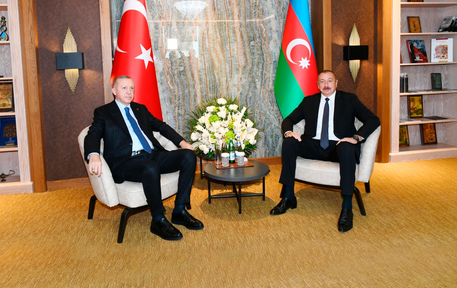 Состоялась встреча президентов Азербайджана и Турции