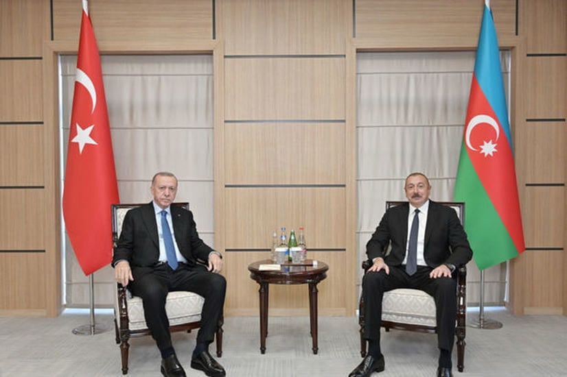 Состоялась встреча один на один президентов Азербайджана и Турции - ФОТО