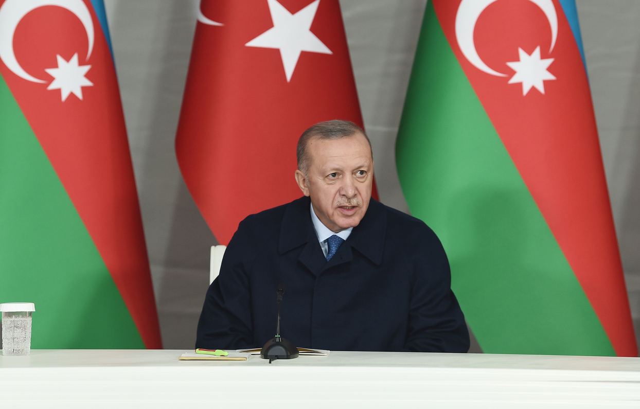 Эрдоган: Мы будем поддерживать братский Азербайджан, используя все наши возможности