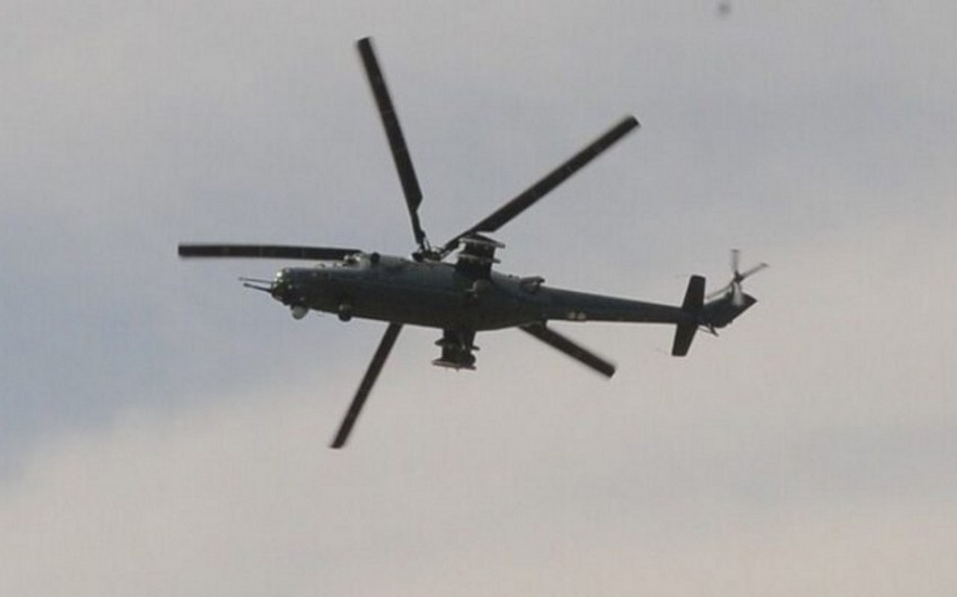 Найден "черный ящик" разбившегося военного вертолета