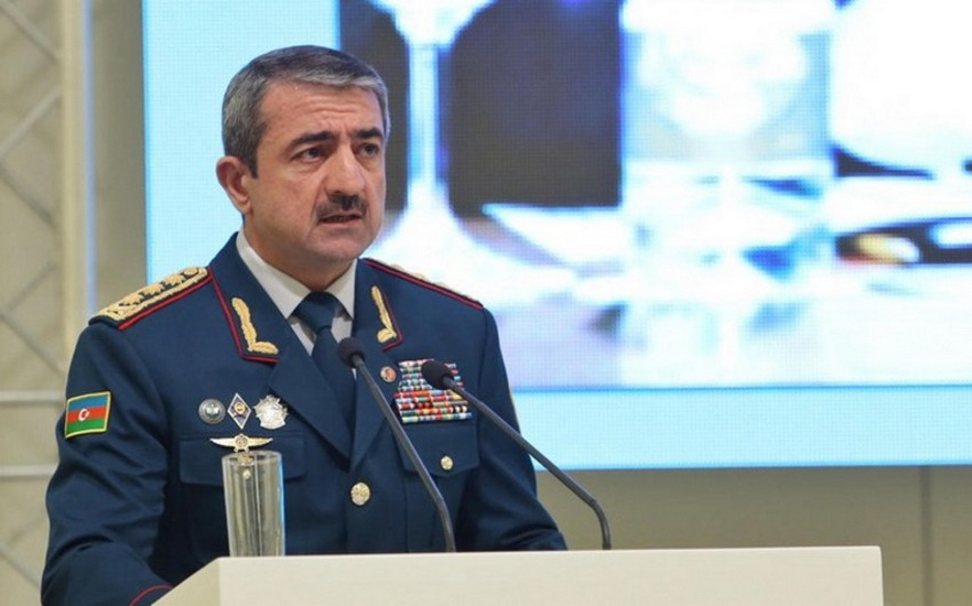Начальник ГПС Азербайджана провел брифинг в связи с крушением вертолета - ВИДЕО