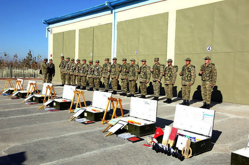 В Отдельной общевойсковой армии проведены состязания на звание "Лучшая противотанковая батарея" - ФОТО