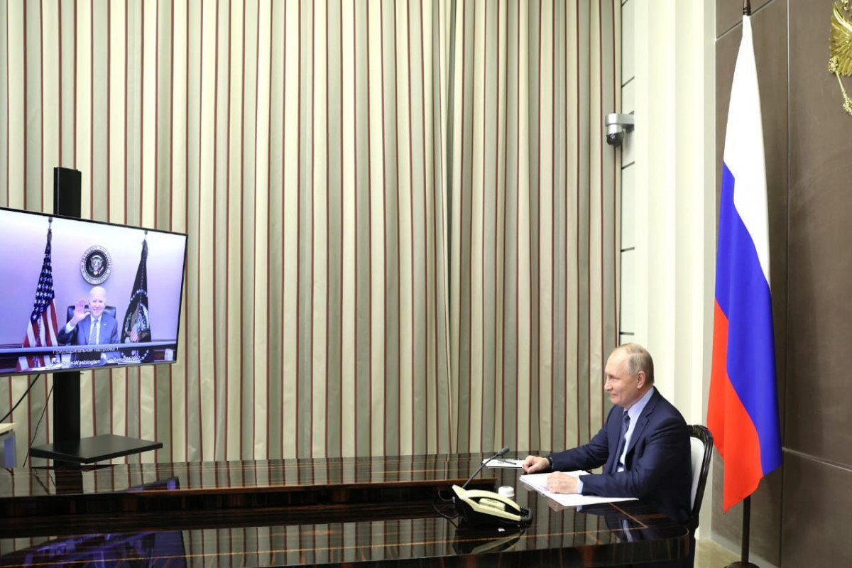 Состоялись переговоры Путина и Байдена