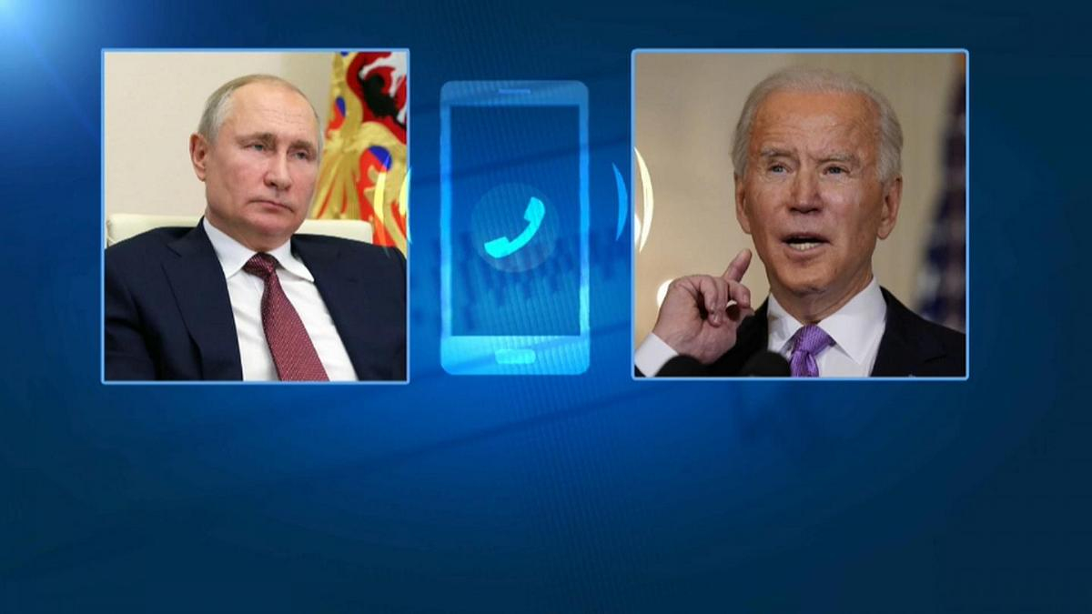 Завтра ожидается телефонный разговор Путина и Байдена