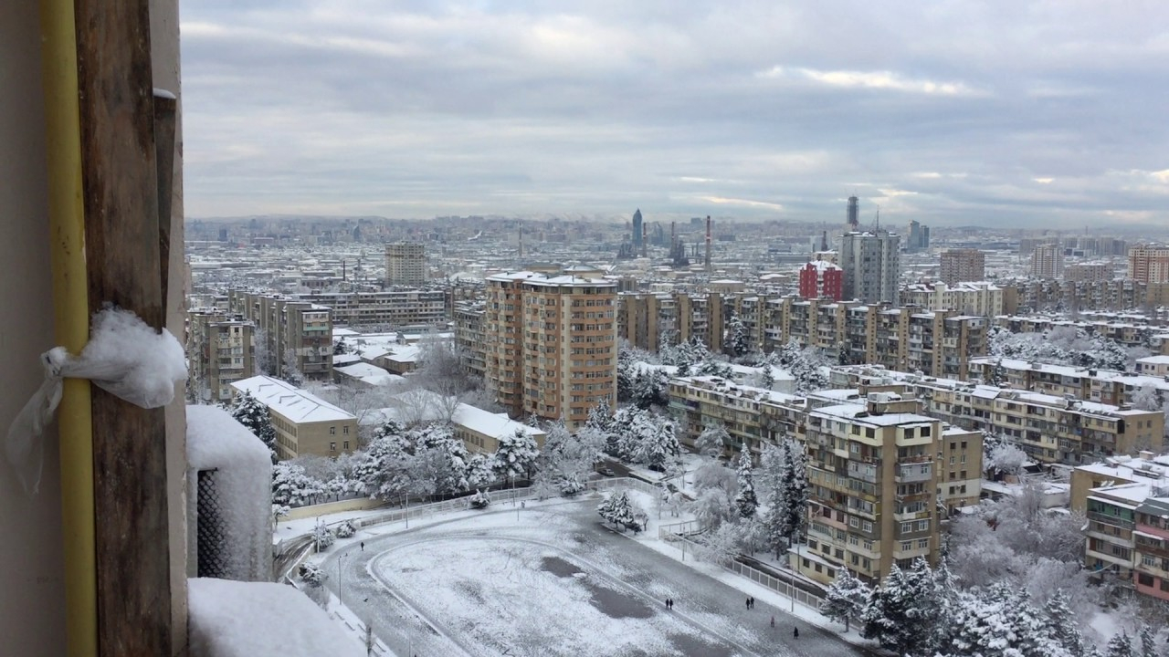 Завтра в Баку выпадет снег - ПРЕДУПРЕЖДЕНИЕ