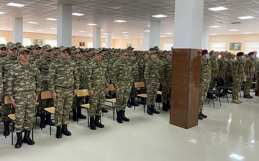 В Азербайджане начались учебные сборы военнообязанных - ВИДЕО