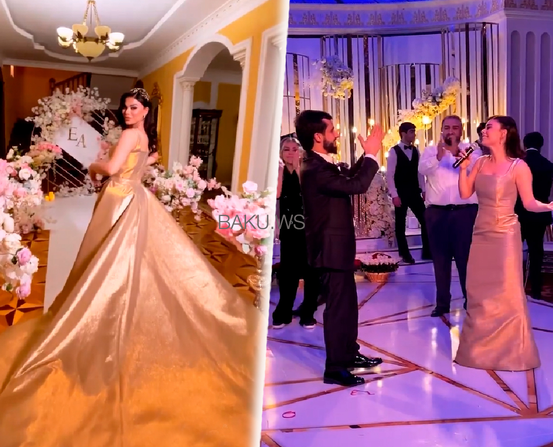 Дочь Раксаны спела для жениха на своей помолвке – ВИДЕО