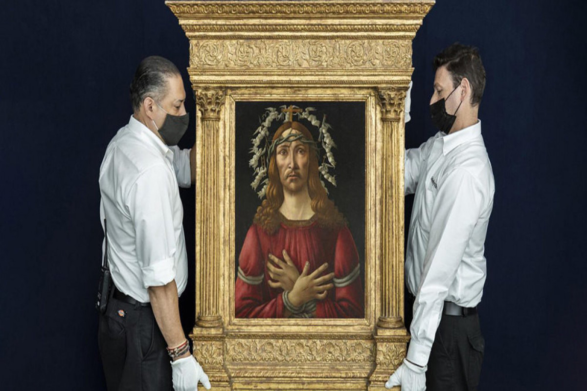 Картину Боттичелли "Муж скорбей" продали на аукционе за 45,4 млн долларов