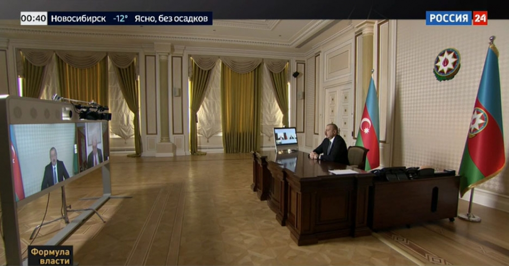 На телеканале "Россия 24" показали передачу, посвященную 30-летию независимости Азербайджана
