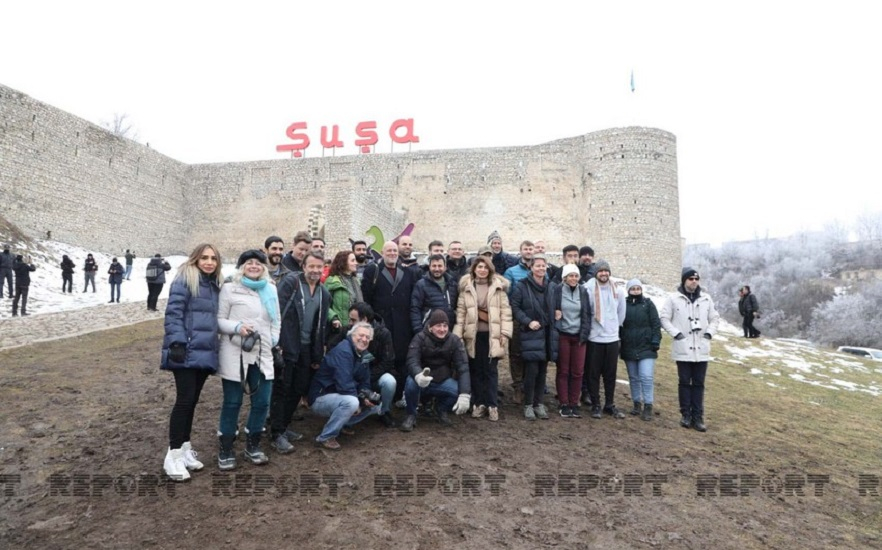 Известные путешественники из 21 страны посетили город Шуша - ОБНОВЛЕНО + ФОТО