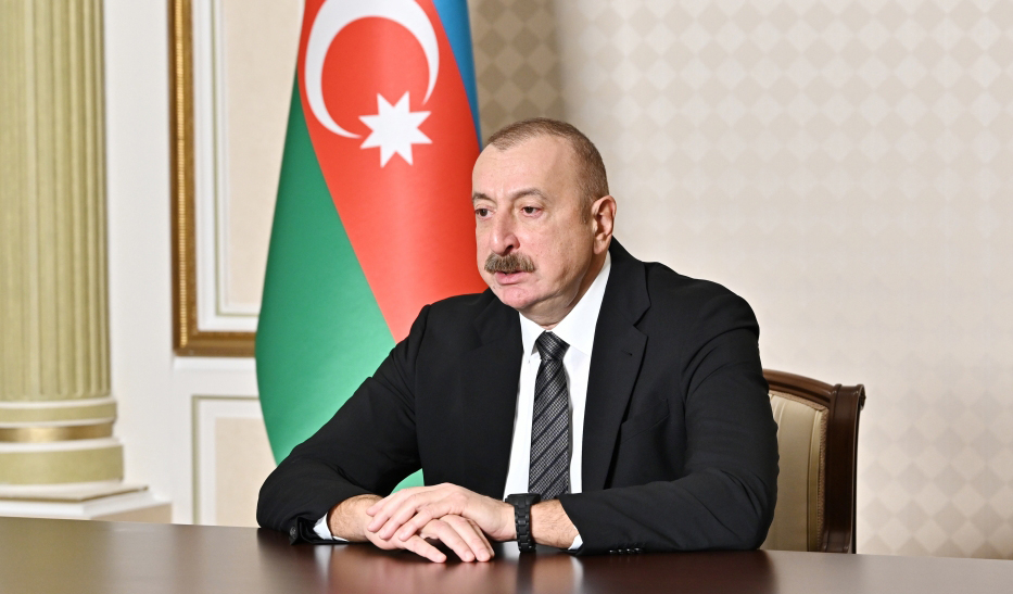 Президент Ильхам Алиев принял в видеоформате новых глав ИВ - ВИДЕО