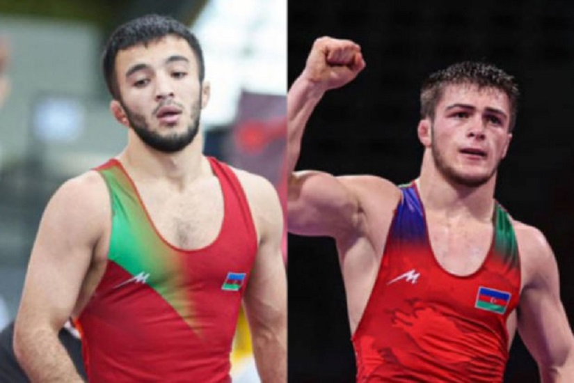 Два азербайджанских борца встретятся в финале турнира в Болгарии
