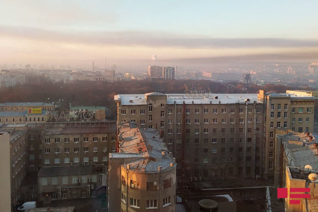 Ракета упала рядом с консульством Азербайджана в Харькове, зданию нанесен ущерб
