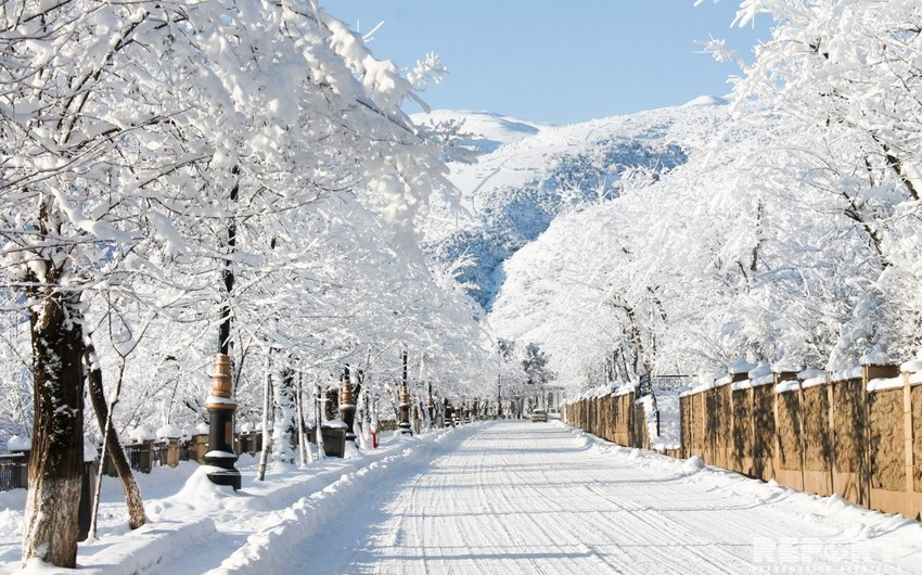 Высота снежного покрова в Шахдаге достигла 38 см
