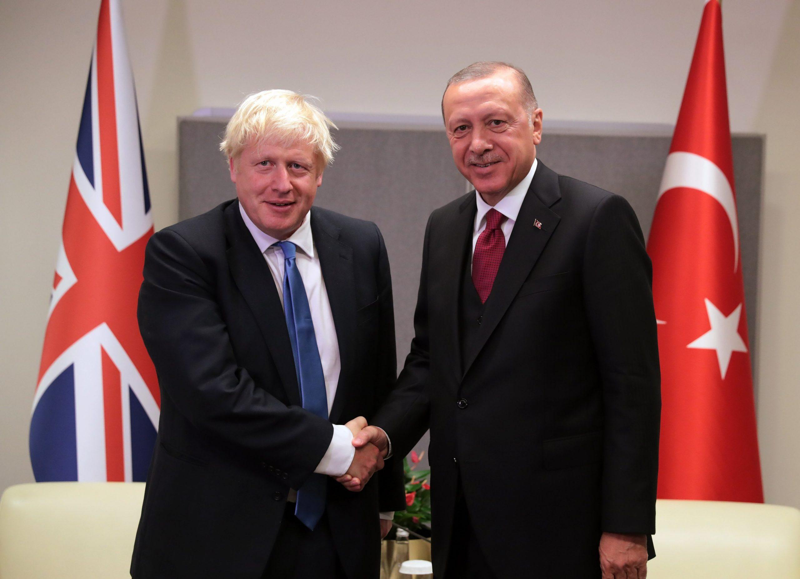 Джонсон и Эрдоган обсудили ситуацию в Украине