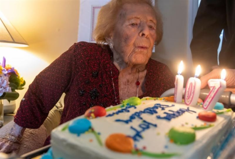 107-летняя женщина удивилась своему возрасту и назвала причину долголетия