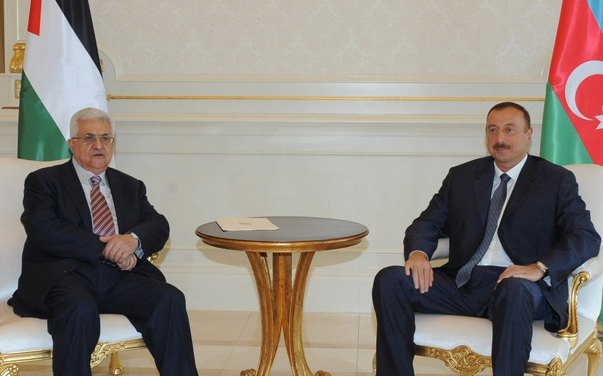 Президенты Азербайджана и Палестины обменялись поздравительными письмами