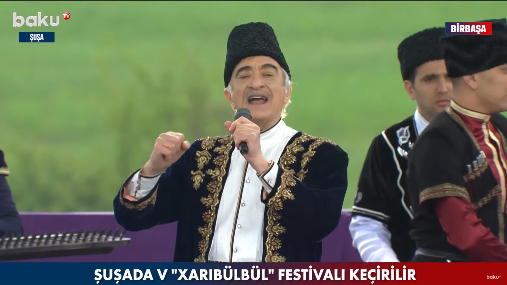 Полад Бюльбюльоглу выступил на фестивале "Харыбюльбюль" в Шуше - ВИДЕО