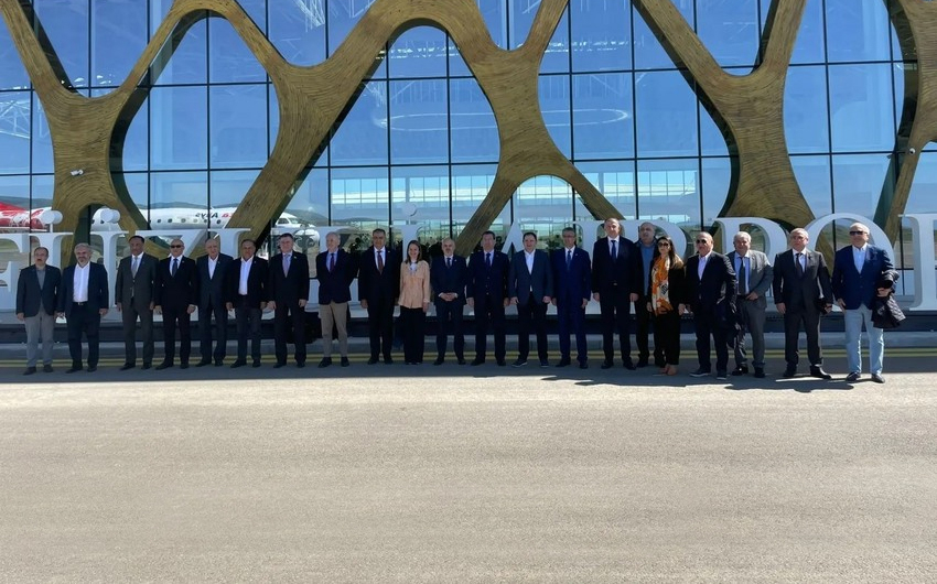 Парламентарии из Азербайджана, Турции и Грузии посетили освобожденные от оккупации районы - ФОТО