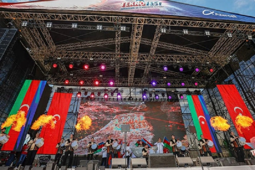 В Баку состоялся концерт в рамках фестиваля TEKNOFEST Azerbaijan - ВИДЕО