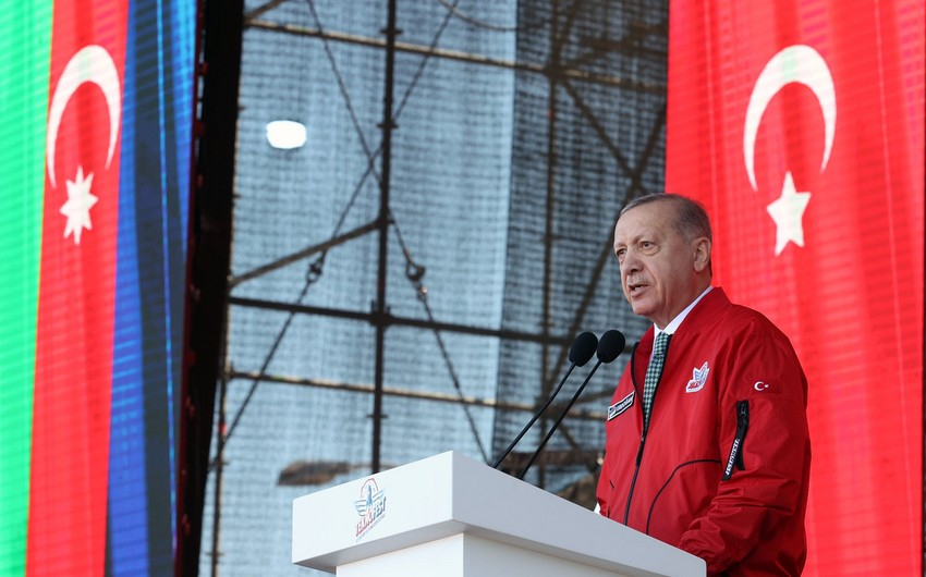 Турецкий лидер: Мы будем вместе с Азербайджаном заниматься космическими исследованиями