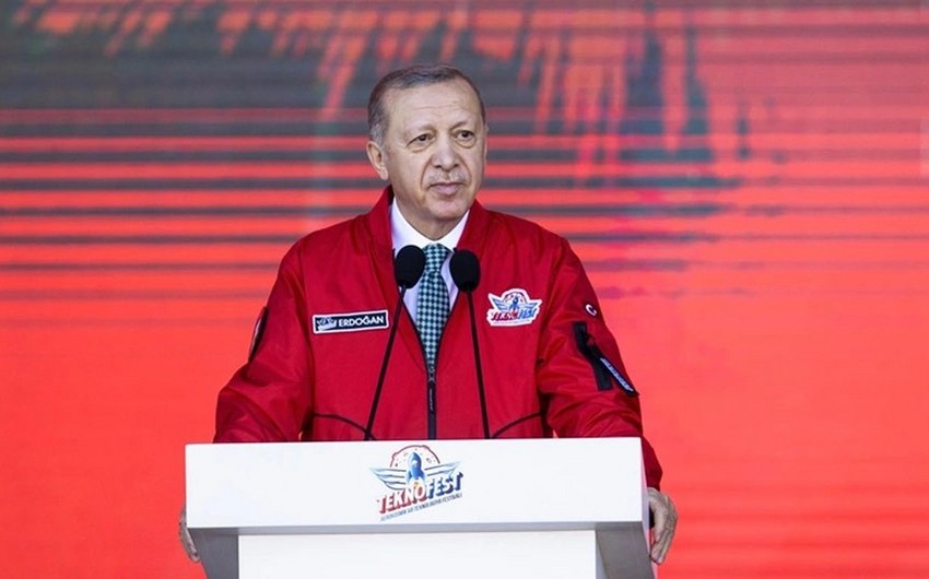 Эрдоган продекламировал отрывок из стихотворения азербайджанского поэта - ВИДЕО