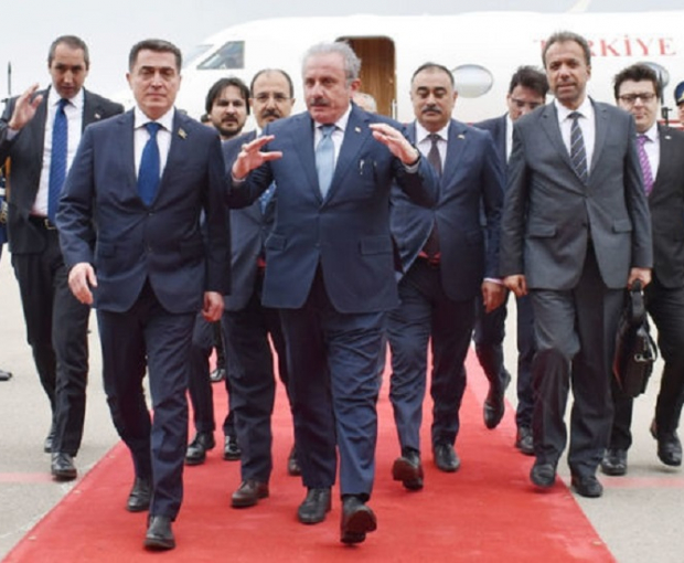 Спикер парламента Турции прибыл в Азербайджан - ФОТО