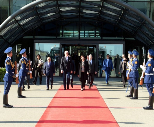 Завершился официальный визит президента Литвы в Азербайджан - ФОТО