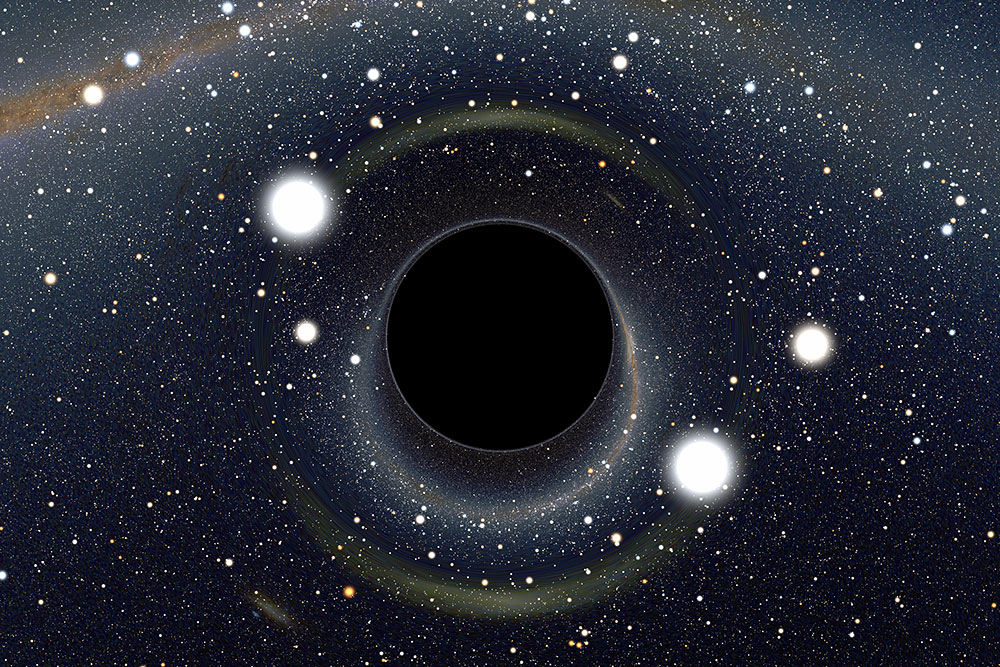 Hubble впервые обнаружил блуждающую черную дыру, определив ее массу и местоположение