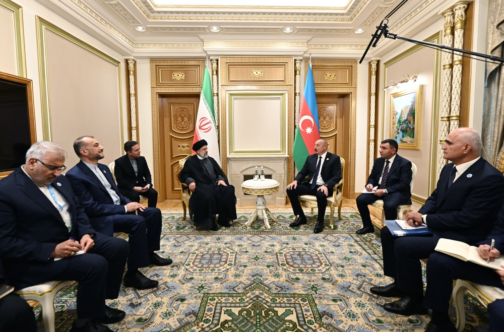В Ашхабаде прошла встреча президентов Азербайджана и Ирана - ФОТО