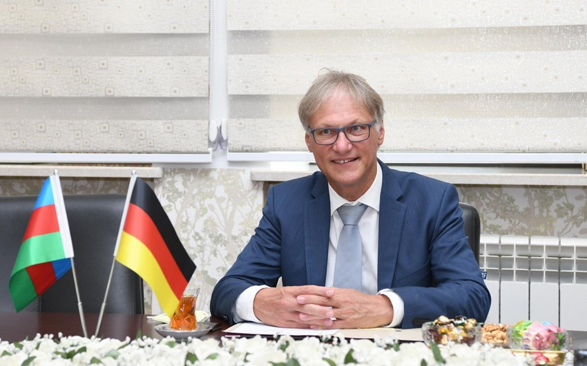 Посол Германии покинул Азербайджан - ФОТО