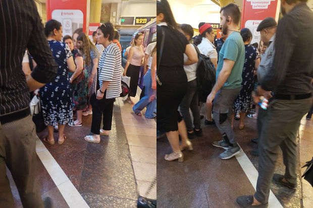 В Бакинском метрополитене ухудшилось состояние пассажира