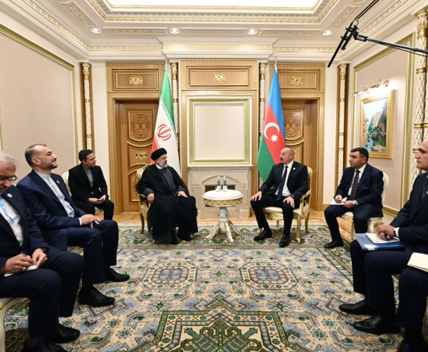 В Ашхабаде прошла встреча президентов Азербайджана и Ирана - ФОТО