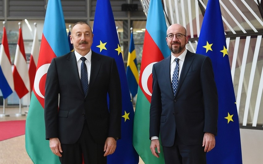 Президент Совета ЕС позвонил Ильхаму Алиеву