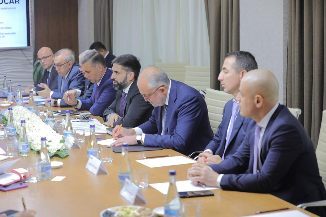 Ровшан Наджаф встретился с первым заместителем министра энергетики Узбекистана - ОБНОВЛЕНО + ФОТО