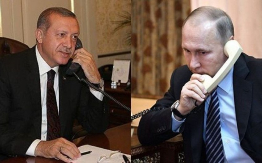 Президенты Турции и России провели телефонный разговор