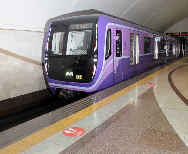 Внесены изменения в график движения поездов в бакинском метро