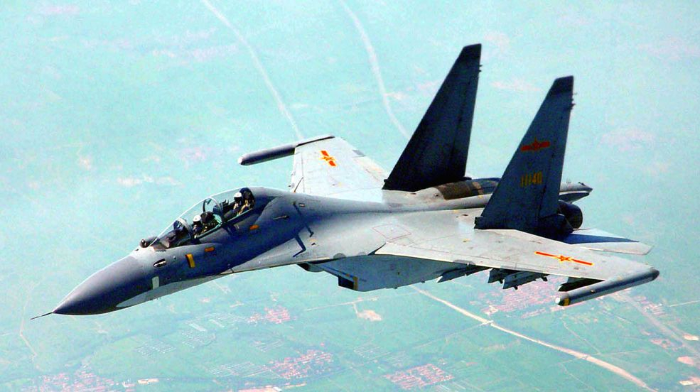 Свыше 20 военных самолетов Китая зашли в зону ПВО Тайваня