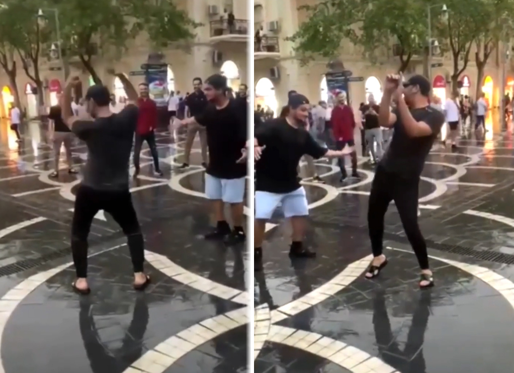 Зажигательный танец арабов на "Торговой" стал вирусным в Сети - ВИДЕО